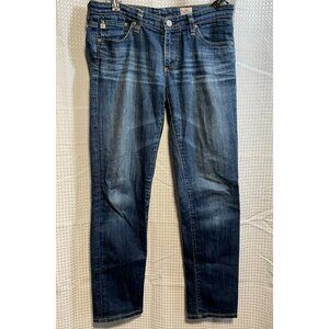 AG Adriano Goldschmied jeans womens 27R stilt cigarette 28 x 29 blue